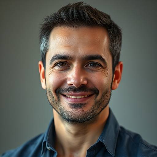 Portrait of Antonio Rossi, founder of AutoFix Garage